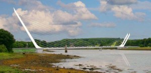 narrow water bridge