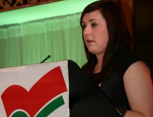 Sinn Fein MLA Megan Fearon