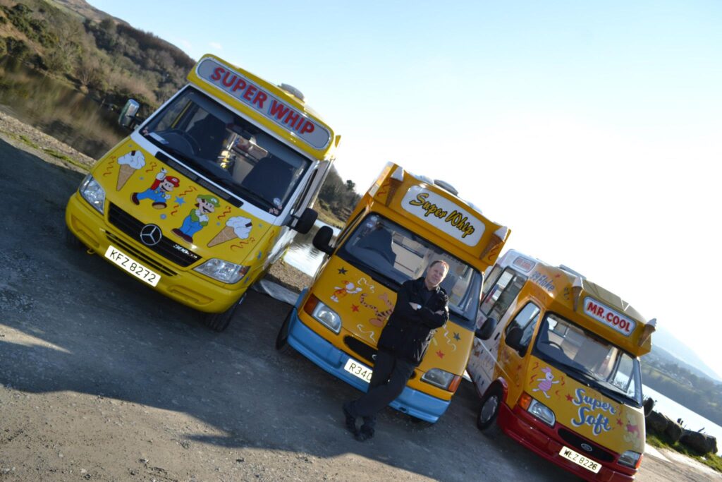 Ice cream van hire in Newry - birthday party ice cream van hire newry - malone's ice cream newry - ice cream van near me