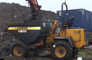 Barford dumper Aughnagurgan Road 153 061115