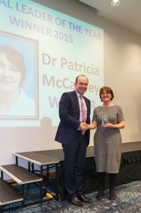 Winner Dr Pat McCaffrey