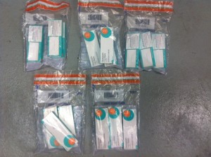 diazepam tablets seized