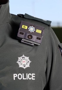 PSNI Body worn video technology image