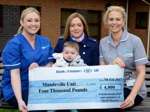 David Morrow donation to Mandeville Mar 17