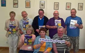 Newry stroke survivors help Make May Purple for Stroke