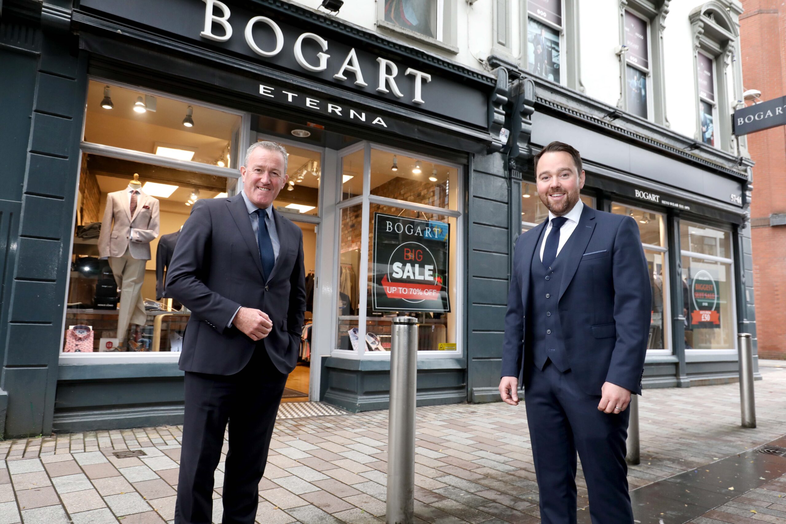 Finance Minister with Gary Keenan, Bogart - Northern Ireland business news