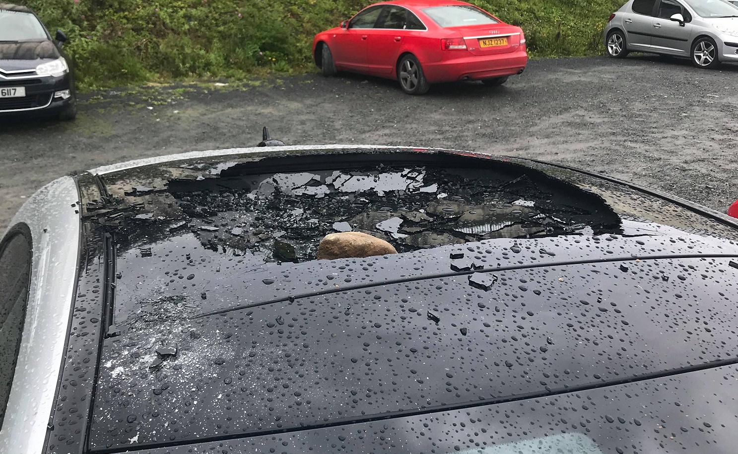 Newry car vandalised in North Street Car Park in Newry's city centre - Newry news