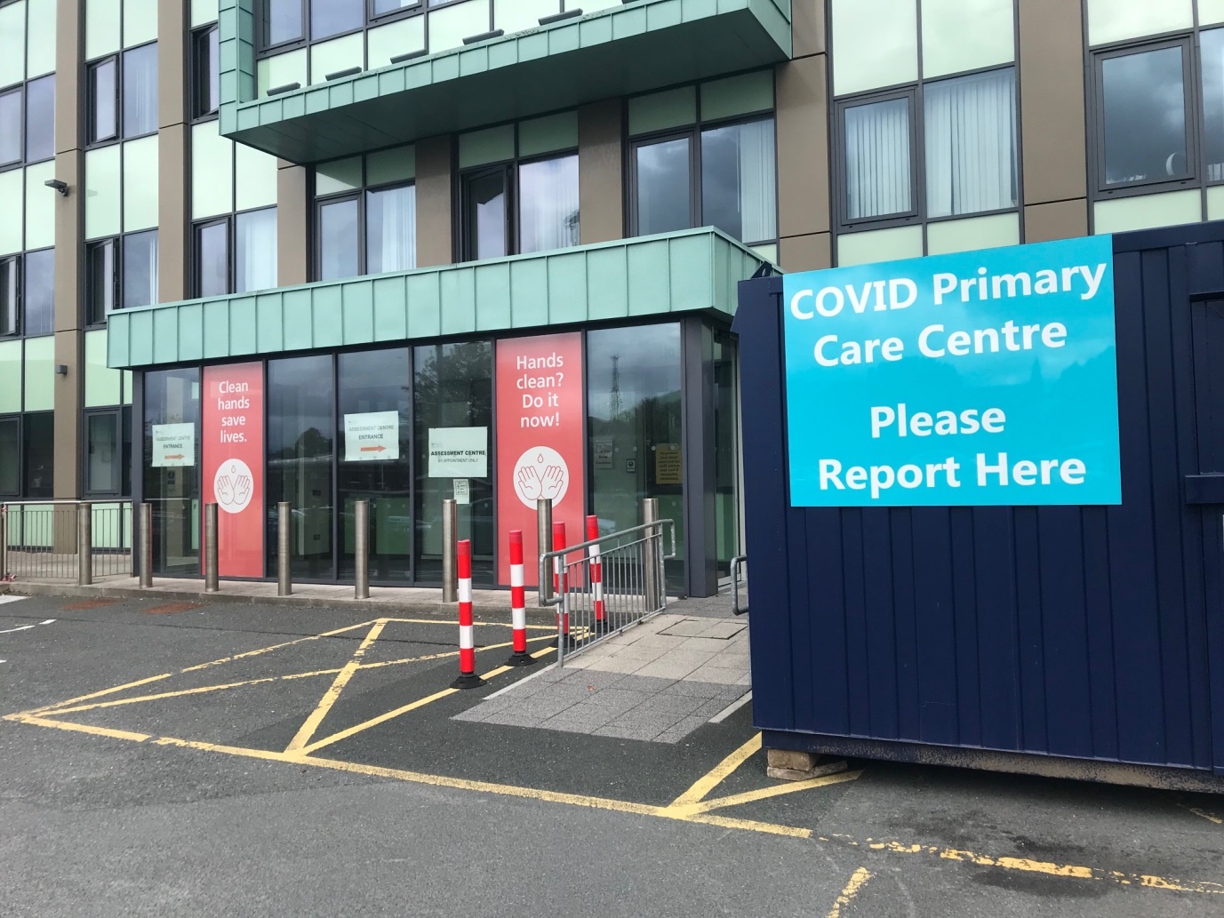 Coronavirus COVID Primary Care Centre - Newry newspaper