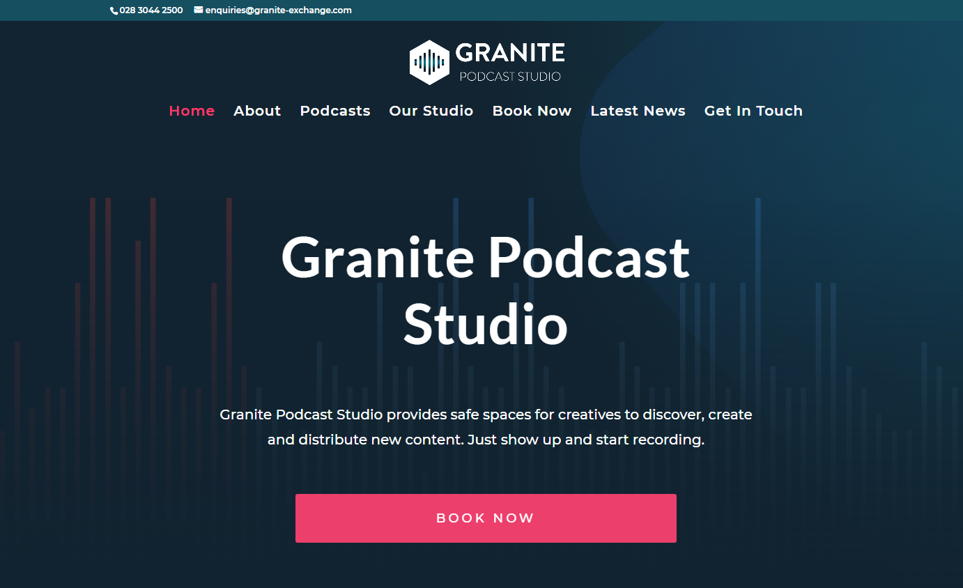 Granite Podcast Newry, located in Granite Exchange, NI Business Podcasting - Newry business news