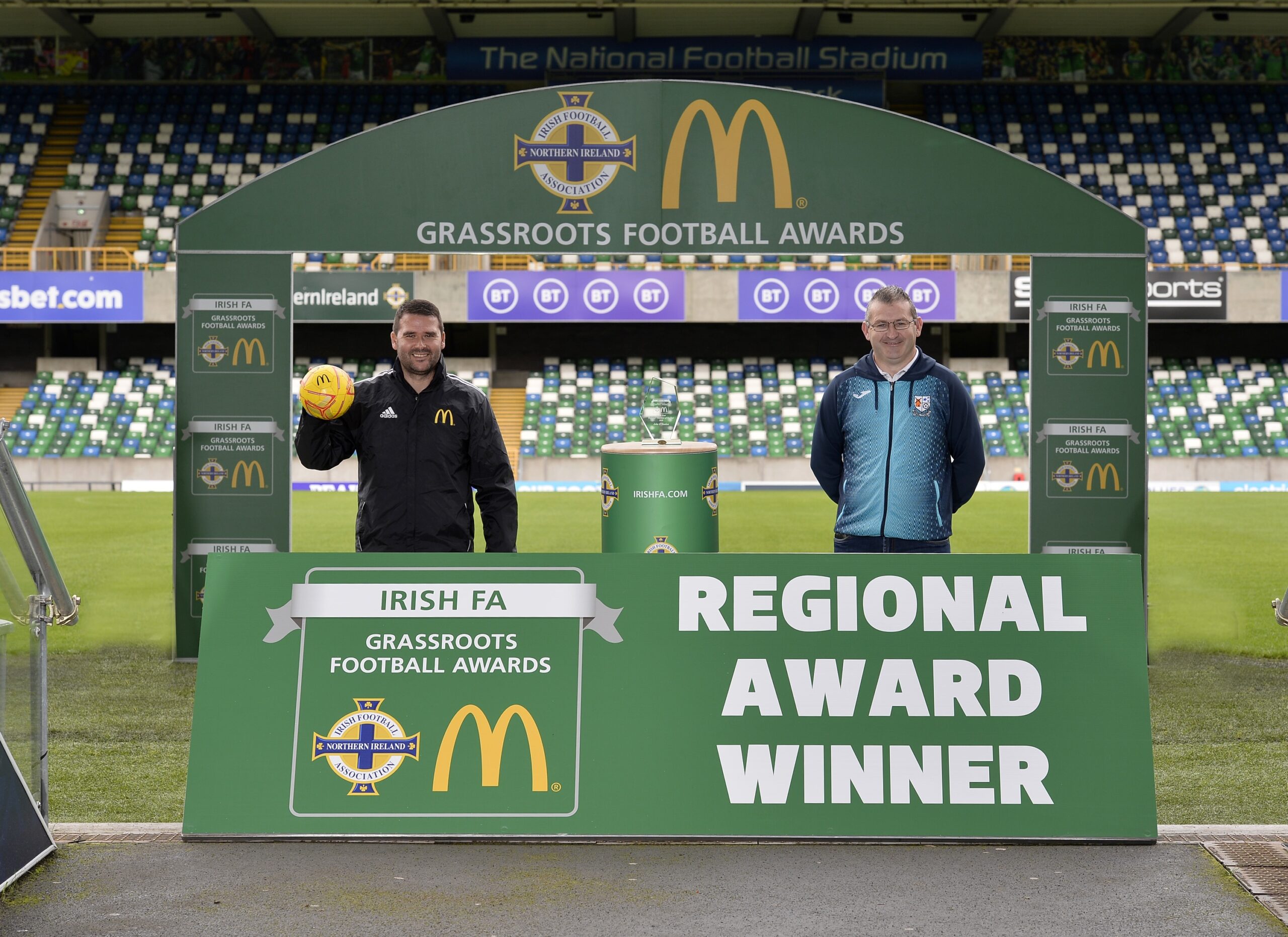 Newry Windmill Stars FC Volunteer gains recognition for outstanding contribution to communities and grassroots football - John O'Hanlon - newry newspapers