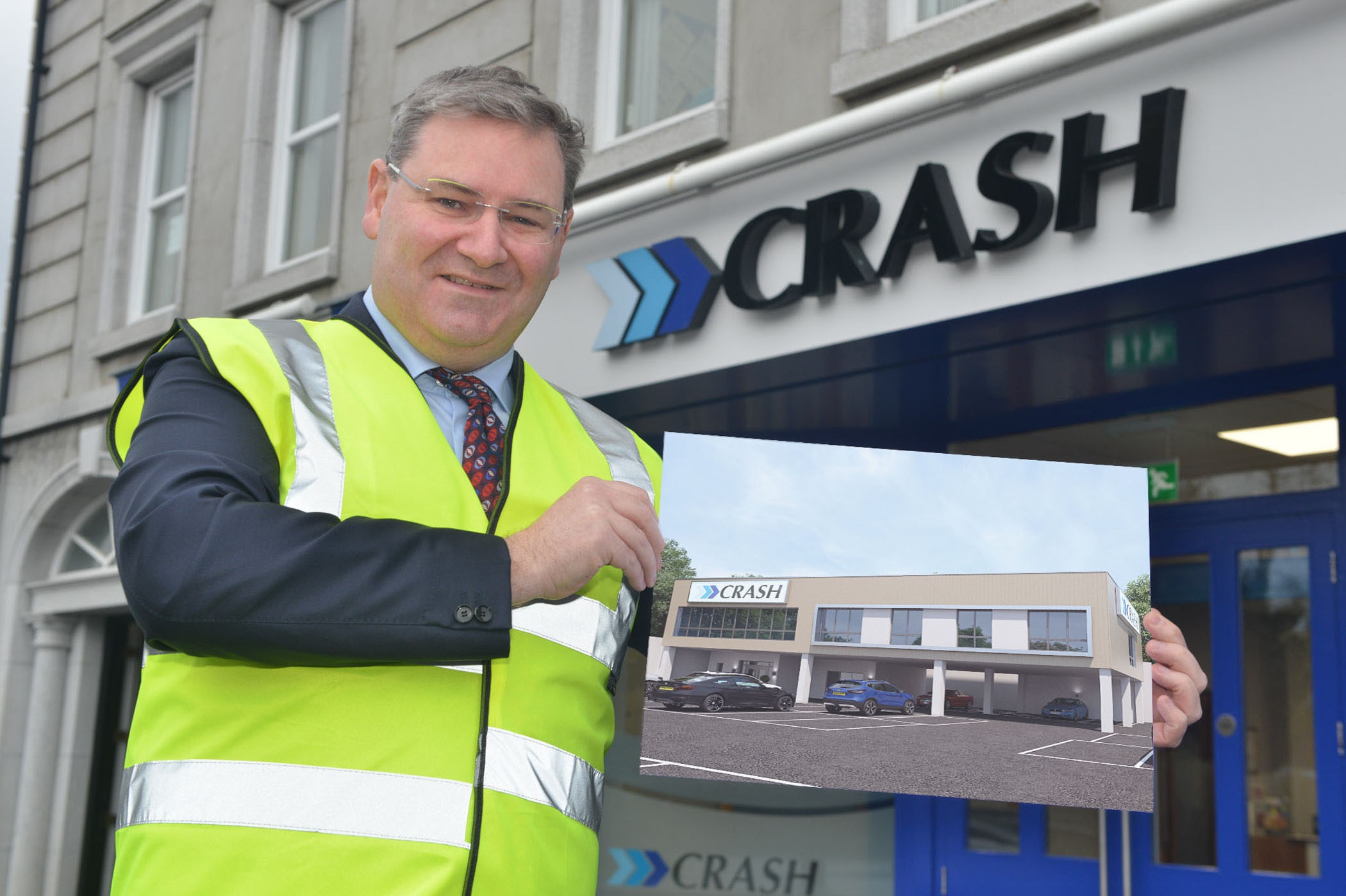 CRASH Services announce £600,000 Stockmans Lane redevelopment- investment includes staff gym and rooftop garden - Stockmans Lane - Jonathan McKeown CRASH Services - Newry newspaper