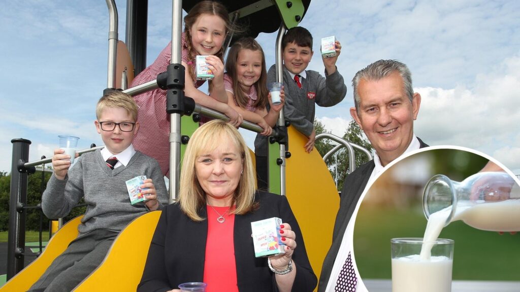 Ministers highlight benefits of NI school milk subsidy scheme | Newry Times - todays news in newry