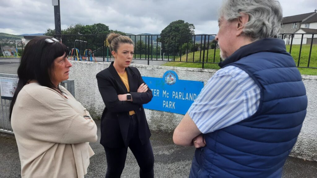 Harte meets roads service over Newry's Peter McParland Park safety concerns | Newry Times - newry local news