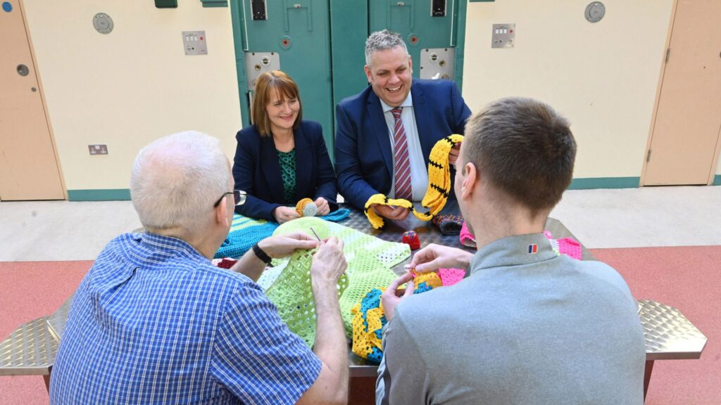  Maghaberry Prison ‘Stitch in Time Gang' crocheting hats for premature babies | News in Newry - newry news facebook