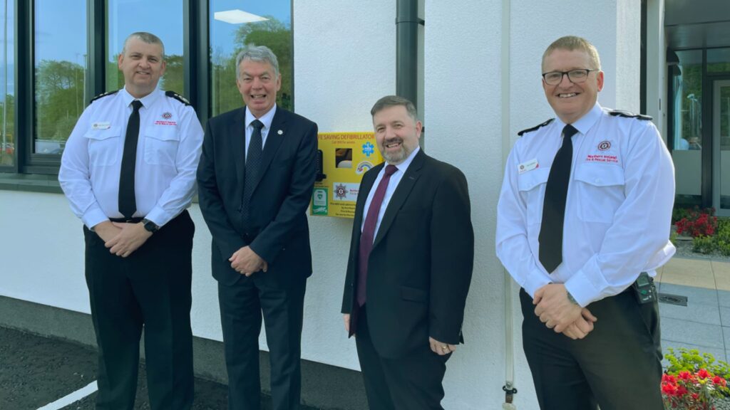 Life-saving defibrillators installed at every Fire Station in Northern Ireland | Newry City News