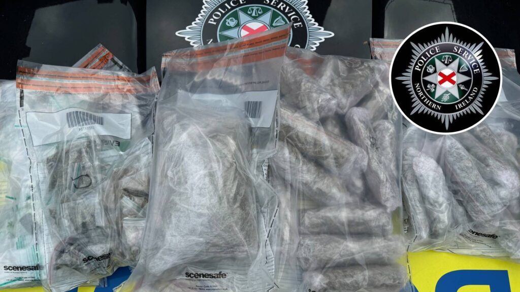 Cash and suspected £15k of cannabis seized by Police during house search - | Newry News - breaking news newry