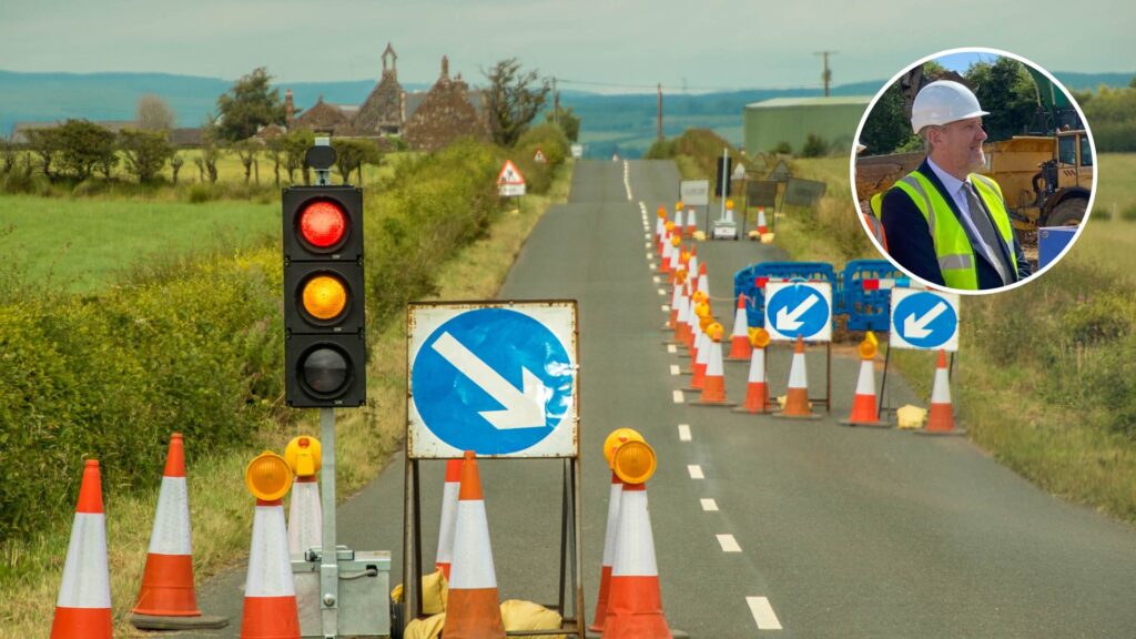 Commencement of £350k road improvement scheme for Newry Road Poyntzpass | Newry News - newry traffic news - poyntzpass roadworks