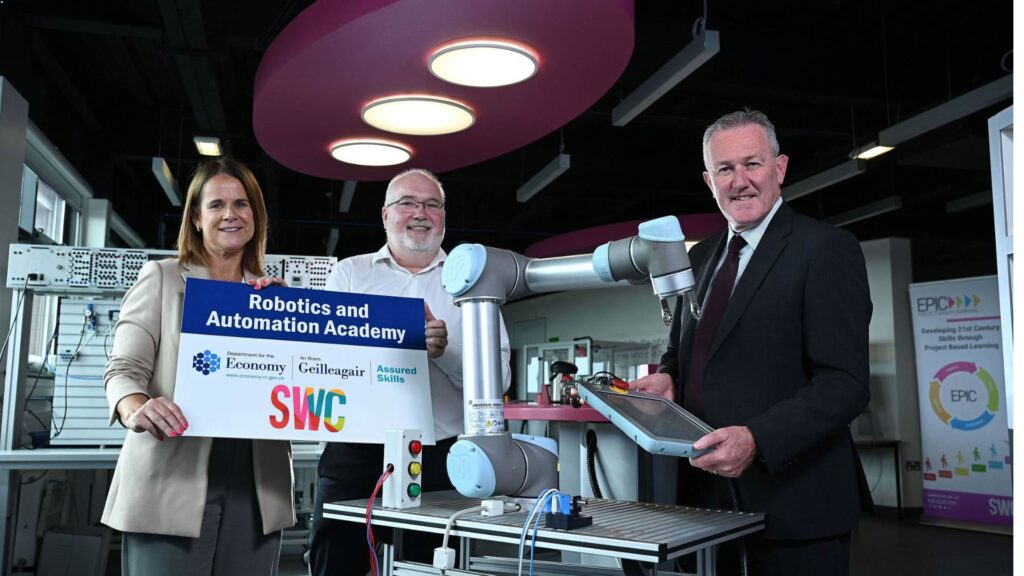 Murphy welcomes Assured Skills Academy in Robotics and Automation | Newry News - newry newspaper