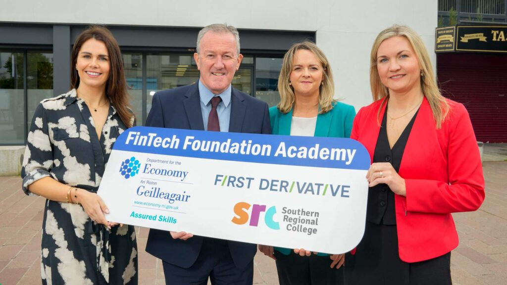 Murphy announces third FinTech Foundation Academy with First Derivative | Newry News - newry news online