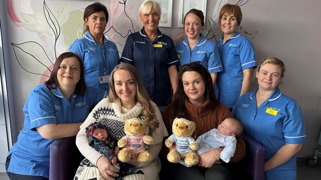 First baby boy and girl born through second midwifery continuity team | Newry News - daisy hill hospital newry news