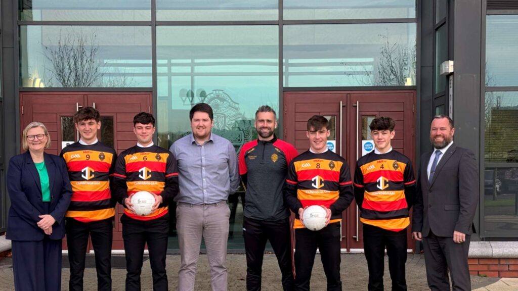 Cunningham sponsor Abbey CBS MacRory Cup Team | Newry News facebook