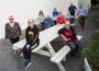 Handcrafted benches by the ARC for Southern Trust site - Newry Times - newry newspapers